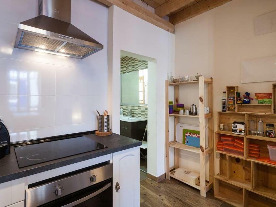 Apartamento En Casa Historica En La Playa Valencia Luaran gambar